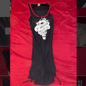 Dragon graphic dress